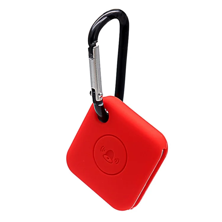 Portable Soft Silicone Protective Case Cover for Tile Mate Bluetooth-compatible Locator - Red