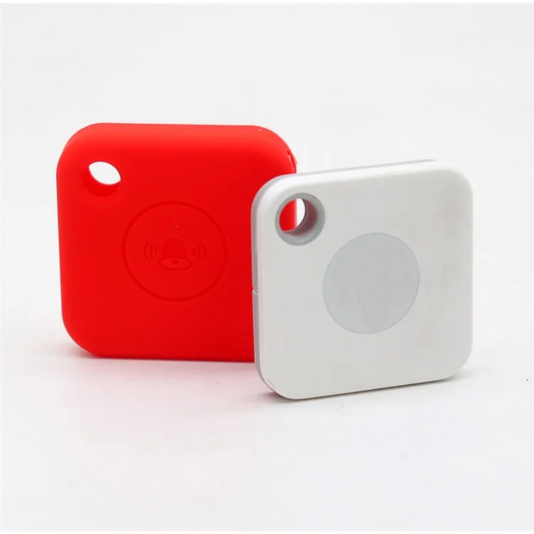 Portable Soft Silicone Protective Case Cover for Tile Mate Bluetooth-compatible Locator - Red
