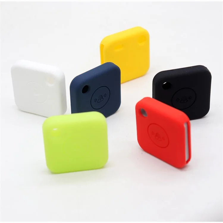 Portable Soft Silicone Protective Case Cover for Tile Mate Bluetooth-compatible Locator - Red