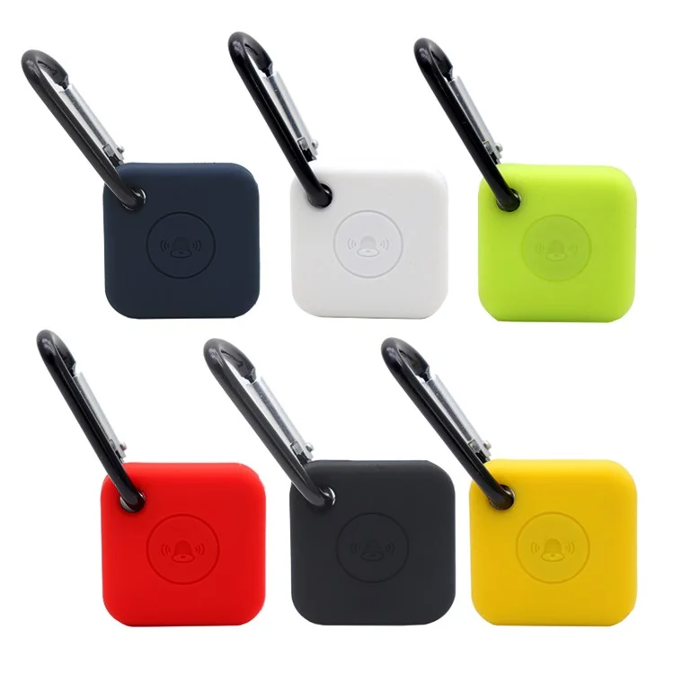 Portable Soft Silicone Protective Case Cover for Tile Mate Bluetooth-compatible Locator - Red