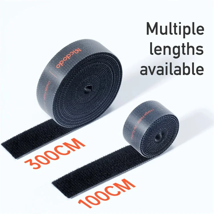 Sangle adhésive réutilisable pour organisateur de câbles MDD 300cm VS-0961