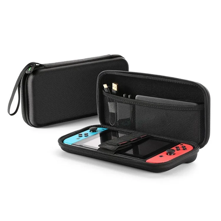 Sac de Rangement en Nylon Ugreen Pour Nintendo Switch Hard Shell Portable Zipper Case