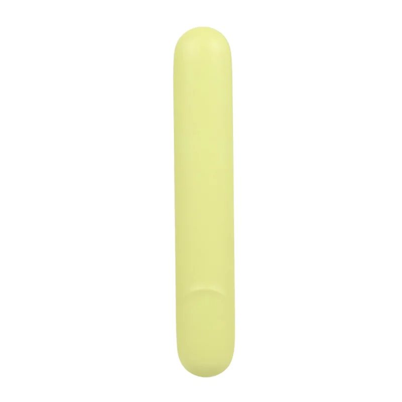 For IQOS ILUMA E-cigarette Soft Silicone Protective Case Anti-scratch Shell + Side Cover - Yellow/Matte Yellow