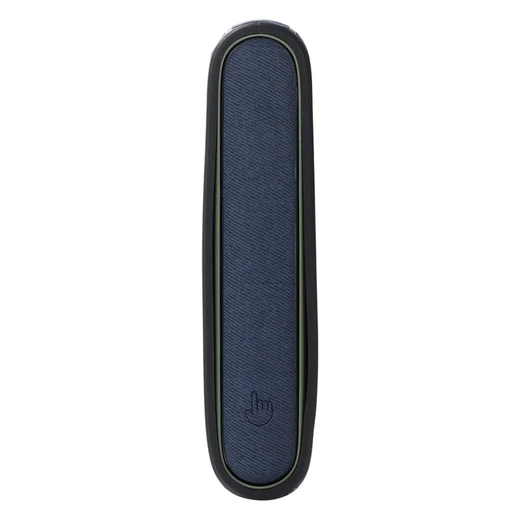 Étui de Protection Pour Iqos Iluma, Motif Élégant Cuir PU + TPU Protecteur de Couverture Anti-poussière Anti-rayures - Bleu Foncé