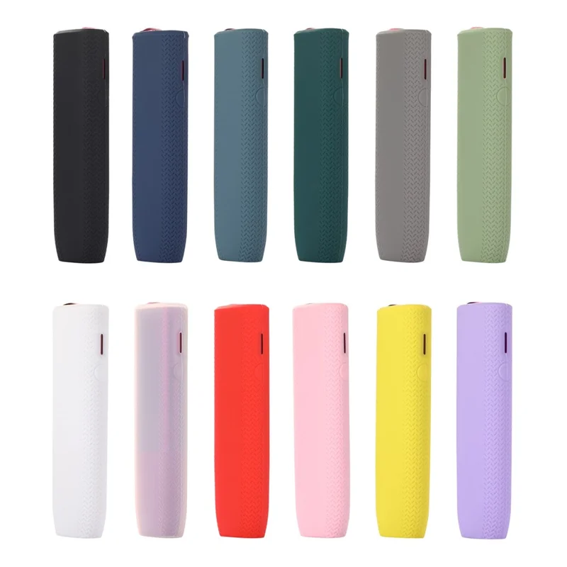 Para Iqos Iluma Um E-cigarette Macio Silicone Manga Protetora Capa De Armazenamento À Prova De Gota - Amarelo