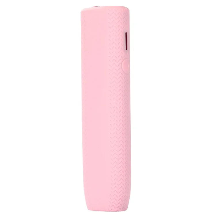 Per IQOS ILUMA ONE Custodia protettiva in silicone morbido per sigaretta elettronica antiarchiviazione - Rosa