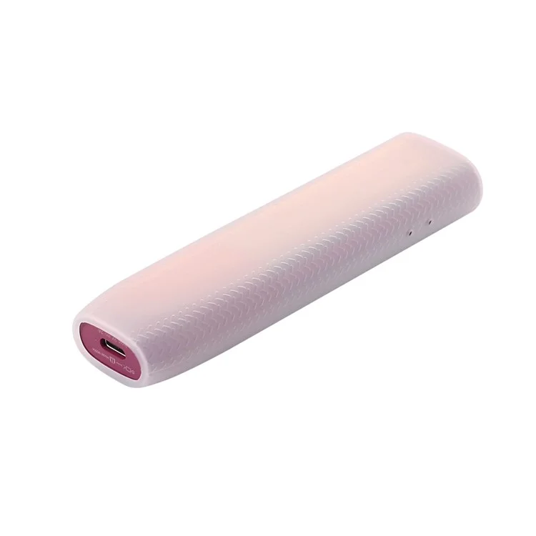 Per IQOS ILUMA ONE Custodia protettiva in silicone morbido per sigaretta elettronica antiarchiviazione - Rosa