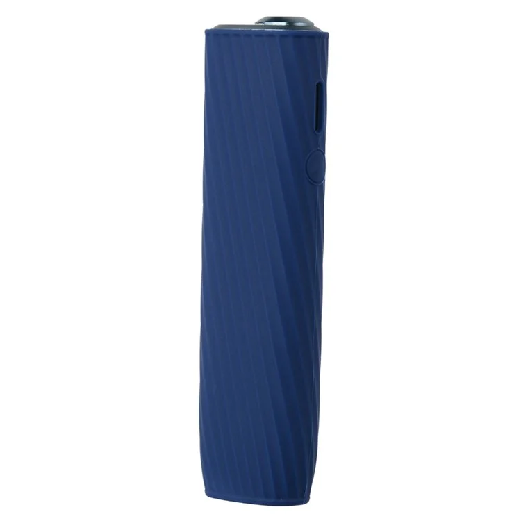 Pour la cigarette électronique IQOS ILUMA ONE, étui de protection en silicone anti-rayures, boîtier de rangement - Bleu Nuit