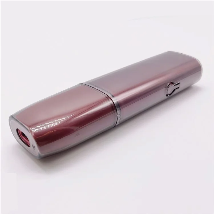 For IQOS ILUMA ONE Hard PC Protective Case E-cigarette Anti-scratch Anti-drop Cover - Transparent Grey