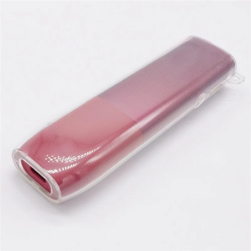 غطاء لجهاز IQOS ILUMA ONE للسجائر الإلكترونية مقاوم للخدوش والانزلاق، غطاء واقٍ مرن من مادة TPU - شفاف