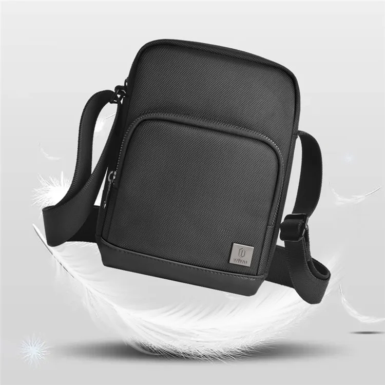 WIWU Hali Crossbody Bag Bolso de Hombro de Negocios Bolsa de Viaje de Poliéster para Niños, Hombres