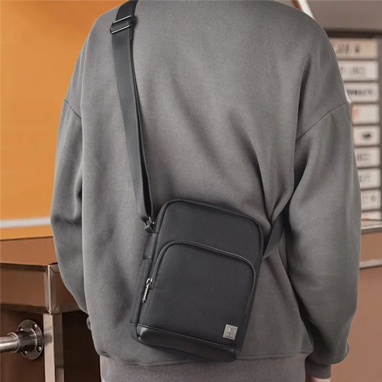 WIWU Hali Crossbody Bag Bolso de Hombro de Negocios Bolsa de Viaje de Poliéster para Niños, Hombres