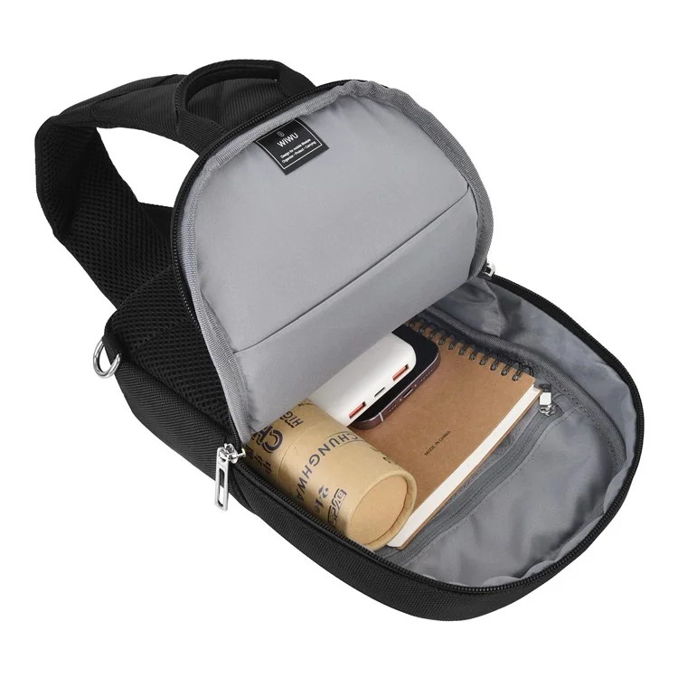 WIWU Hali Sling Bag Sports Chest Bag Herren Crossbody Umhängetasche Daypack Reise-Handytasche