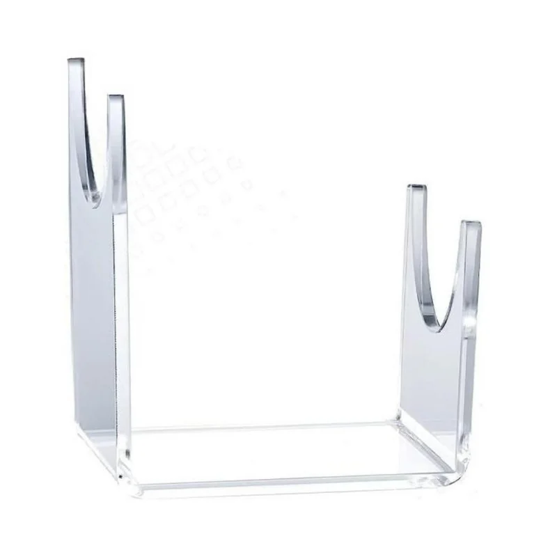 YX010 2PCS Horn Holder Stand Sturdy Acrylic Shofar Horn Display Storage Holder Rack for Store, Home