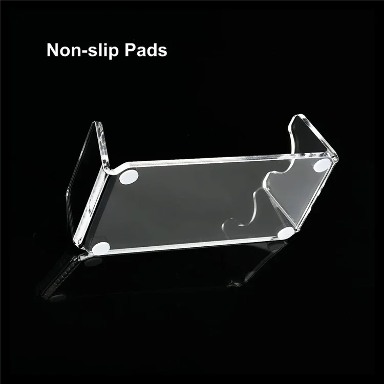 YX009 Lightsaber Mount Stand Clear Acrylic Light Saber Flat Display Holder Rack Home Office Decoration