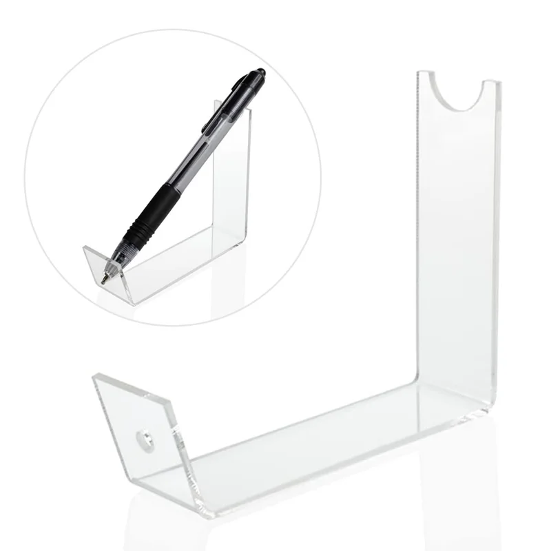 YX004 Acrylic Pen Holder Stand Pencil Display Holder Ballpoint Pen Display Rack for Store, Home, School
