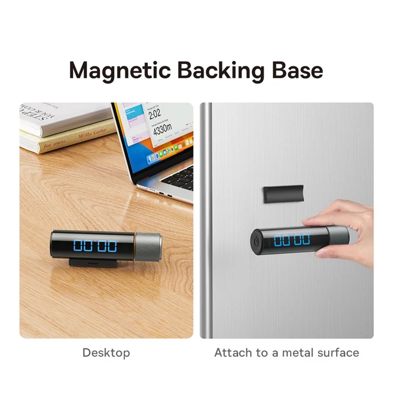 BASEUS Heyo Series Cronômetro Magnético de Contagem Regressiva com Função de Memória