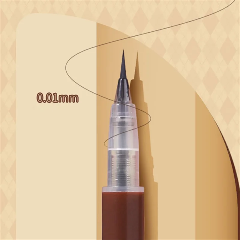 BIYA Eyebrow Pen Waterproof Eye Makeup Eyebrow Pencil Creates Natural-Looking Brows Makeup Tool - Brown