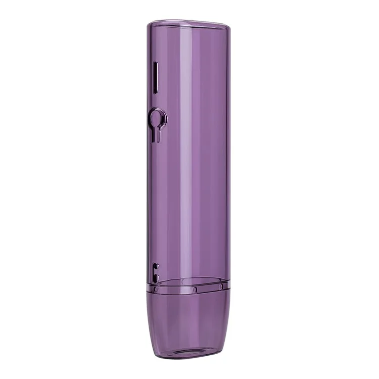 For IQOS ILUMA ONE Hard PC Protective Case E-cigarette Drop-proof Cover with Lanyard - Dark Purple