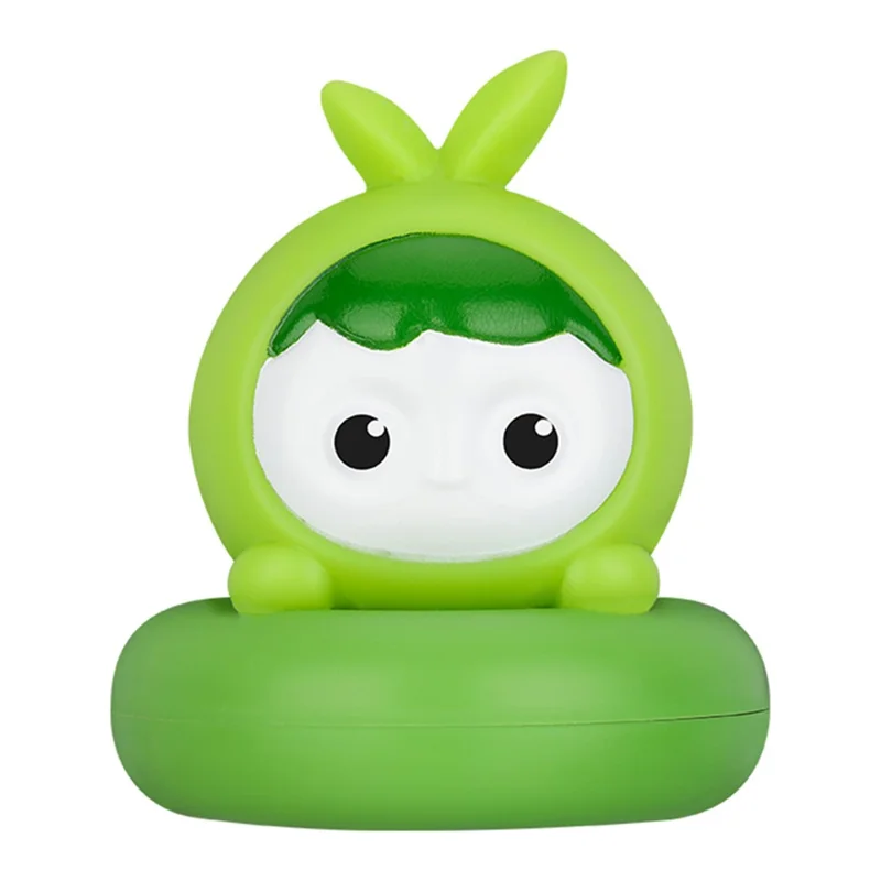 Cute Shape Silicone Touch Night Lamp Bedside Lamp Bedroom Decoration LED Light Home Decor - Green