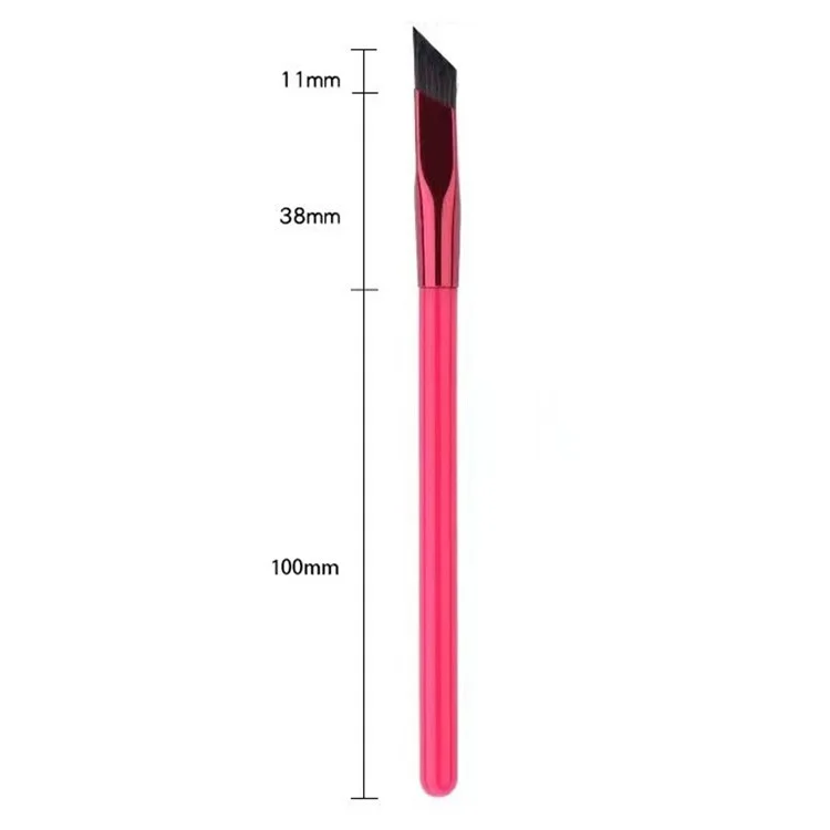 Fiber Angled Eyebrow Brush Eyeliner Makeup Brush Cosmetic Blending Slanted Brush