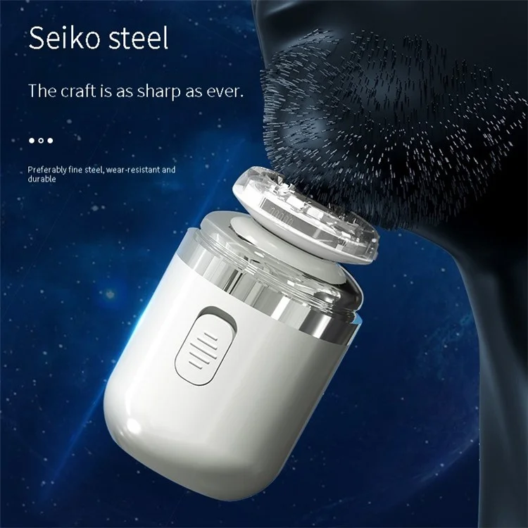 Rasoir électrique portable 2 en 1 TY-500 Capsule Mini - Blanc