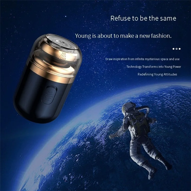 Rasoir électrique portable 2 en 1 TY-500 Capsule Mini - Blanc