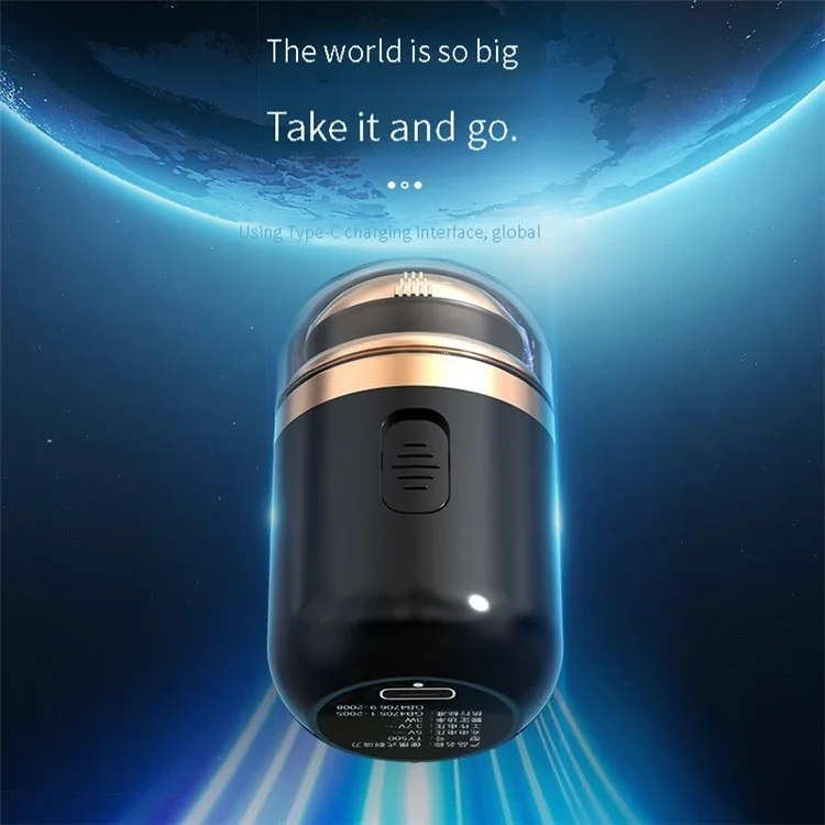 Rasoir électrique portable 2 en 1 TY-500 Capsule Mini - Blanc