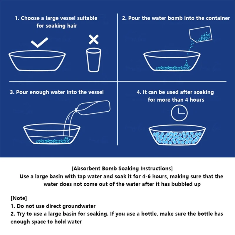 7-8mm, 4000Pcs Water Ball Beads Gel Splatter Ball Blaster Bullets, Mix Color