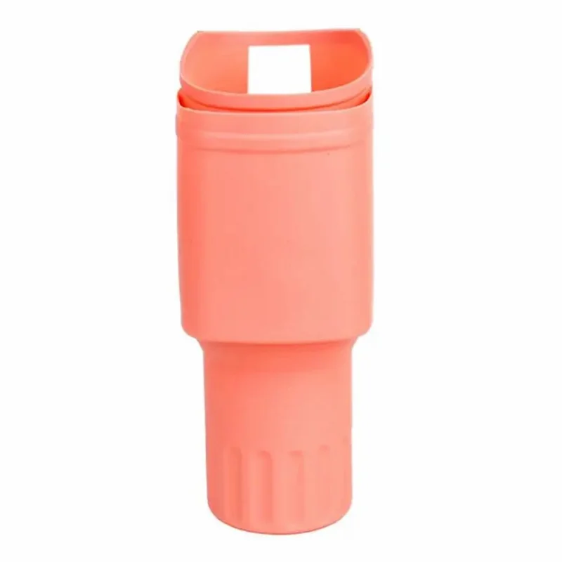 45676 for Stanley Cup 40 OZ Water Bottle Cover Silicone Water Bottle Phone Holder - Orange