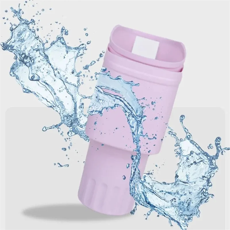 45676 for Stanley Cup 40 OZ Water Bottle Cover Silicone Water Bottle Phone Holder - Orange