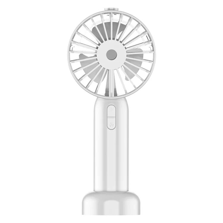 Mini18 Three Speeds Silent Summer Cooling Fan Nano Spray Mini Handheld Fan - Blanc
