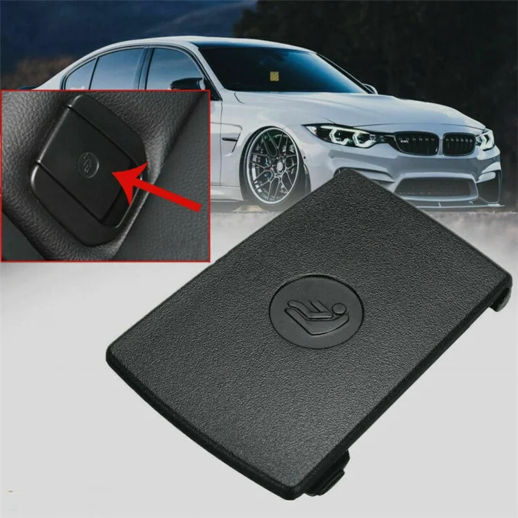 Copri Cintura di Sicurezza per Seggiolino Bambino Posteriore per BMW X1/E84 Serie 3 E90/F30 - Nero/Singolo Copri