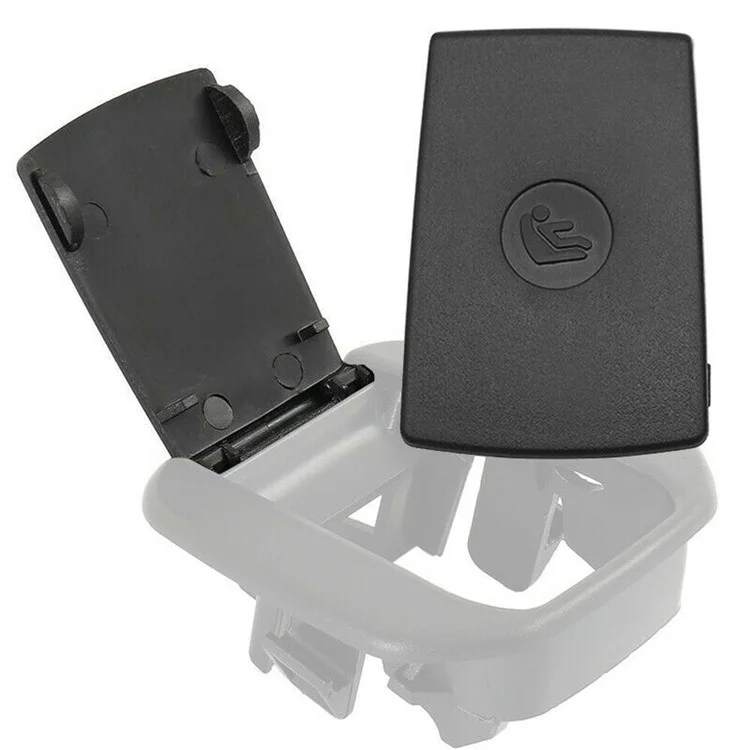 Copri Cintura di Sicurezza per Seggiolino Bambino Posteriore per BMW X1/E84 Serie 3 E90/F30 - Nero/Singolo Copri