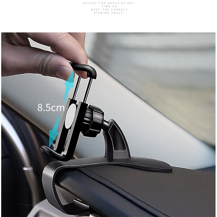 Car Dashboard 360 Degree Rotatable Mobile Phone Holder Stand