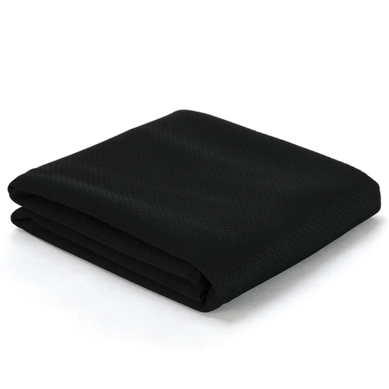 Upgraded Instant Cooling Towel Summer Sports Cold Towel (OPP Upgrade) - Black
