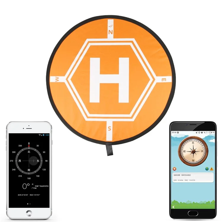 80CM Drone Landing Pad for RC Drones Helicopter DJI Mavic Pro and RC Phantom 2/3/4/4 Pro