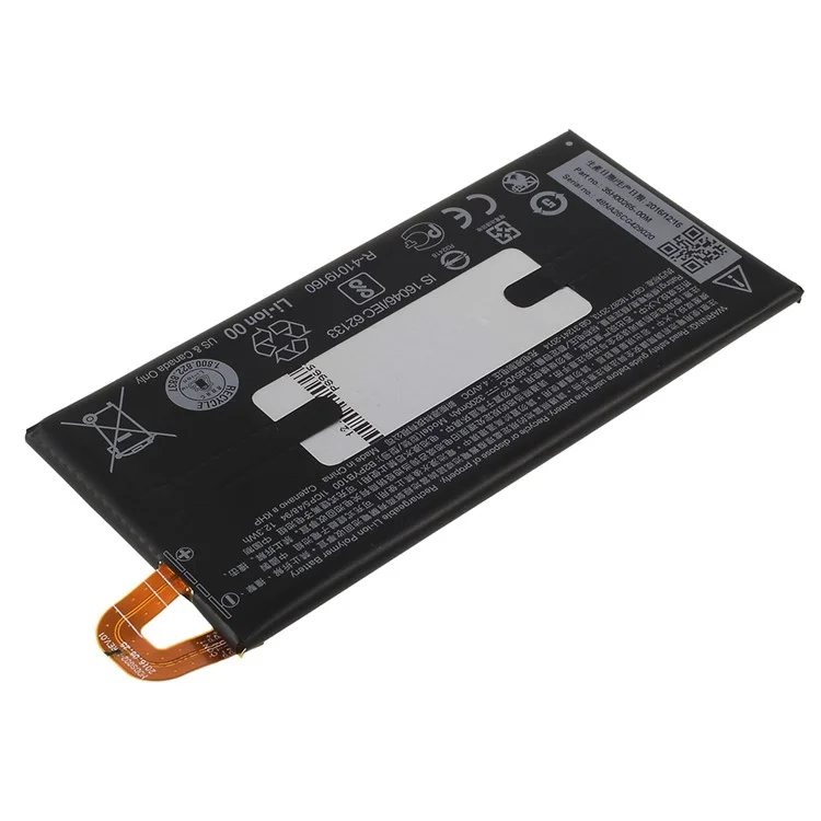 OEM 3200mAh B2PYB100 Battery Replacement for HTC 10 evo / HTC Bolt