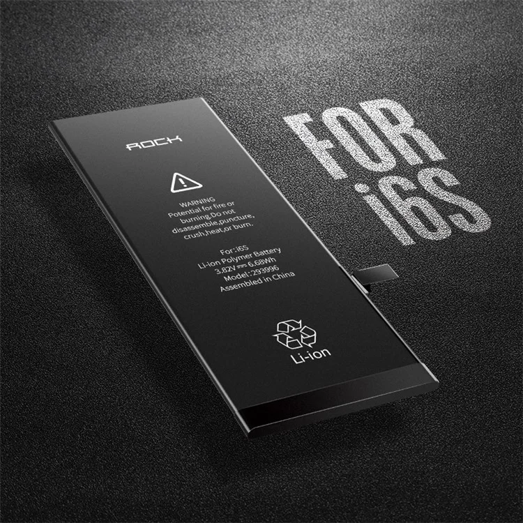ROCK 3.82V 1750mAh Li-ion Polymer Battery + Tool Kit for iPhone 6s 4.7 inch