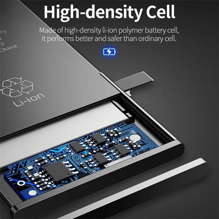 ROCK 3.82V 2750mAh Li-ion Polymer Battery + Tool Kit for iPhone 6s Plus 5.5 inch