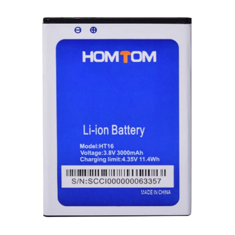 3.8V 3000mAh Li-ion Battery for HomTom HT16
