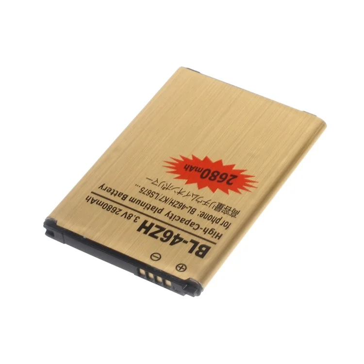 BL-46ZH 2680mAh Gold Color Li-ion Battery for LG K7 Tribute 5 LS675