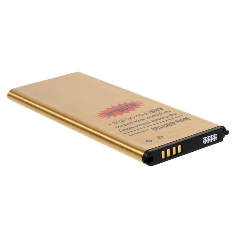 4200mAh Gold Color NFC Li-ion Polymer Battery for Samsung Galaxy Note 4 N910