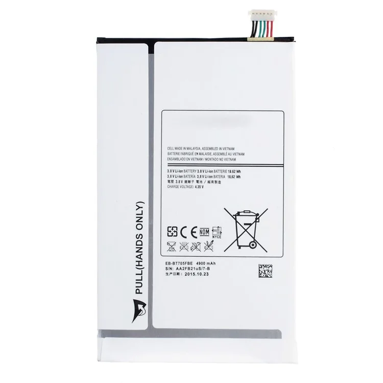 OEM 4900mAh EB-BT705FBE Li-ion Battery for Samsung Galaxy Tab S 8.4 T705