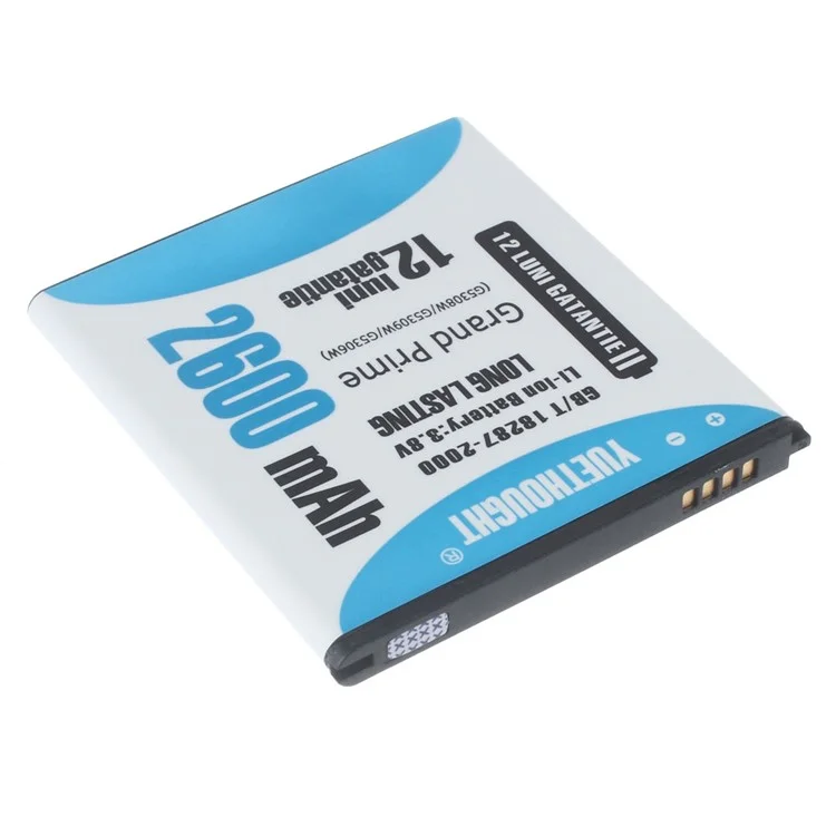 YUETHOUGHT Li-ion Battery 2600mAh for Samsung Galaxy Grand Prime G530