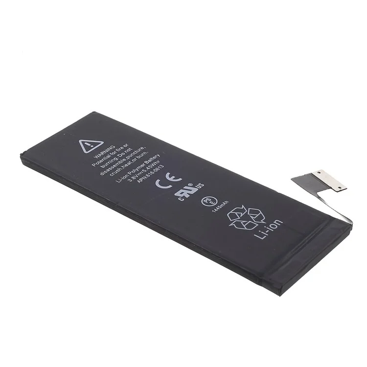 3.8V 1440mAh Li-ion Battery Spare Part for iPhone 5 (Without Logo)