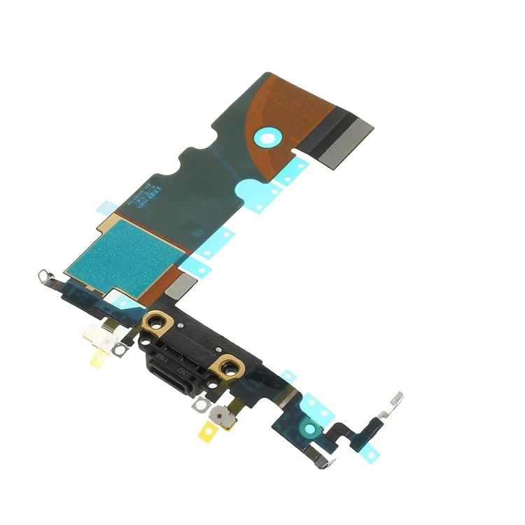 OEM Charging Port Flex Cable Replacement for iPhone 8 4.7 inch - Black
