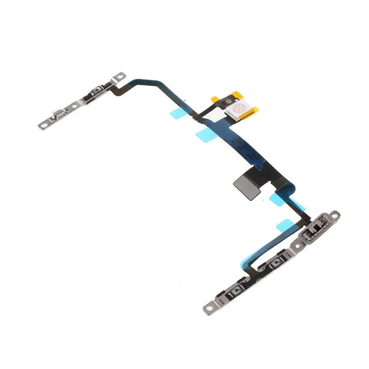 OEM Para Iphone 8 Plus 5,5 Polegadas Liga/desliga e Botão de Volume Flex Cable Com Placa de Metal