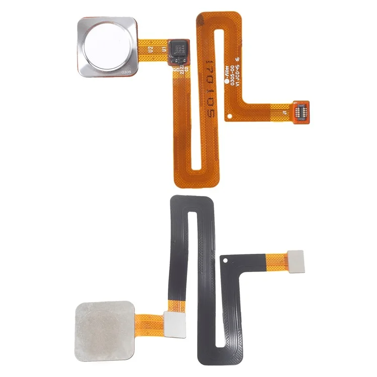 For Xiaomi Mi Mix OEM Fingerprint Home Button Flex Cable Part - Silver + White