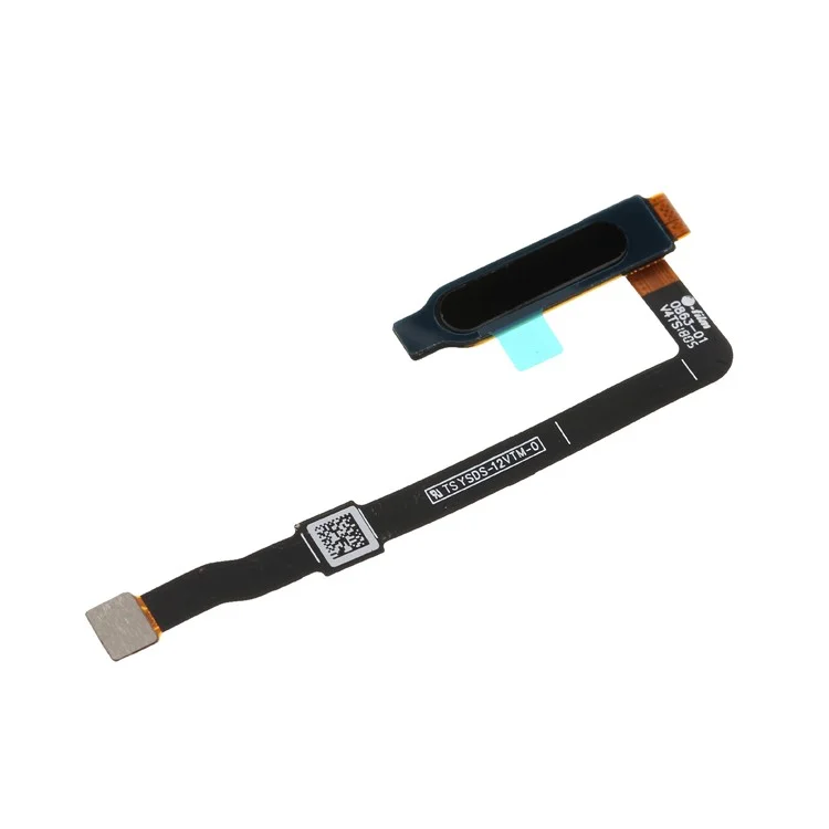 Para Motorola Moto G6 Plus OEM Home Key Botón de Huella Digital Reemplazo de Cable Flex - Negro